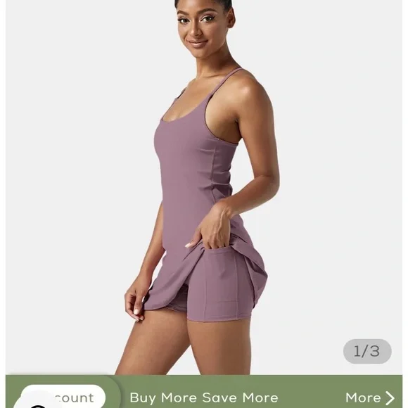 Halara exercise dress